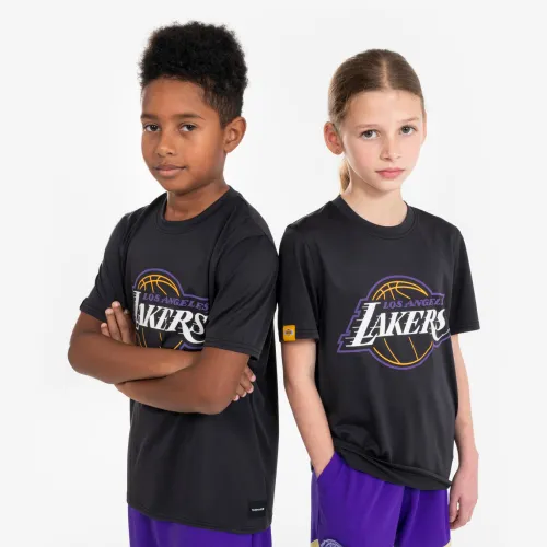 Kids' Basketball T-shirt Ts 900 Nba Lakers - Black
