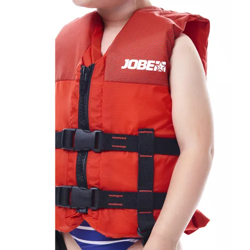 Kids Buoyancy Vest Tow Sports 50 Newtons Jobe Scribble Red