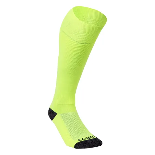 Kids' Field Hockey Socks Fh500 - Neon Green