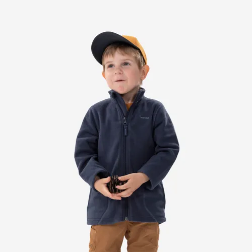 Kids’ Fleece Hiking Jacket - MH150 Aged 2-6 - Blue