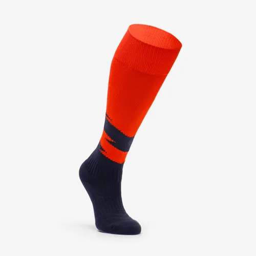 Kids' Football Socks - Red/navy