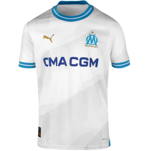 Kids' Olympique De Marseille Home Shirt 23/24