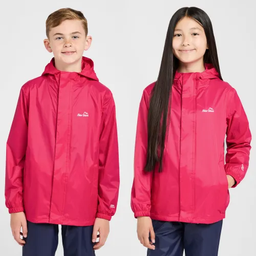 Kids Packable Waterproof Jacket Pink, Pink