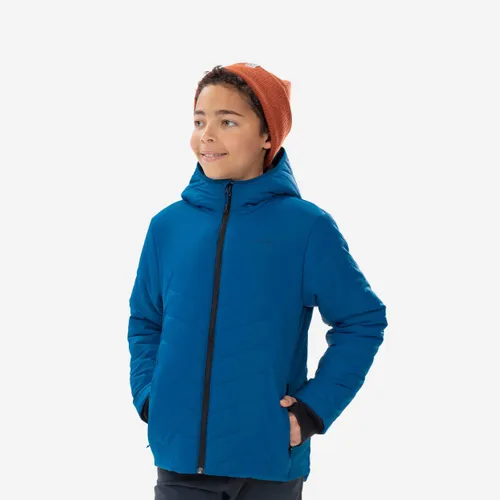 Kids’ Padded Hiking Jacket - Hybrid Aged 7-15 - Blue