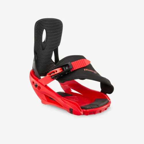 Kids’ Quick Snowboard Bindings  - Faky S - Black And Red