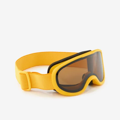 Kids’ Ski Goggles 12 To 36 Months All Weather Category 3 Yellow