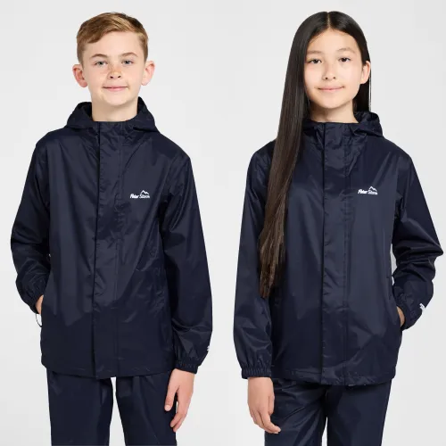 Kids' Unisex Packable Waterproof Jacket, Blue