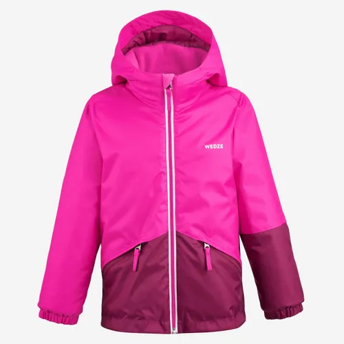 Kids’ Warm And Waterproof Ski Jacket – 100 Pink