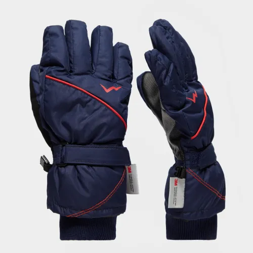 Kid's Waterproof Gloves, Navy