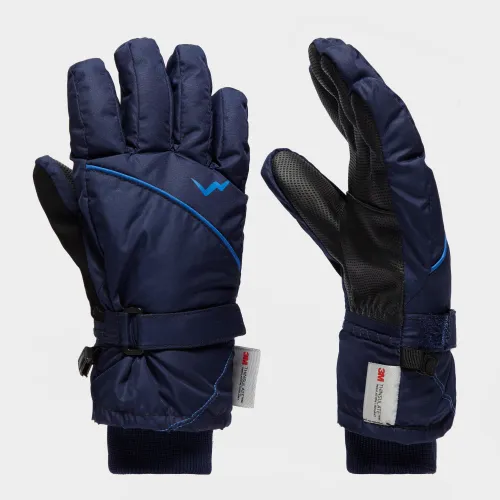Kid's Waterproof Gloves, Navy