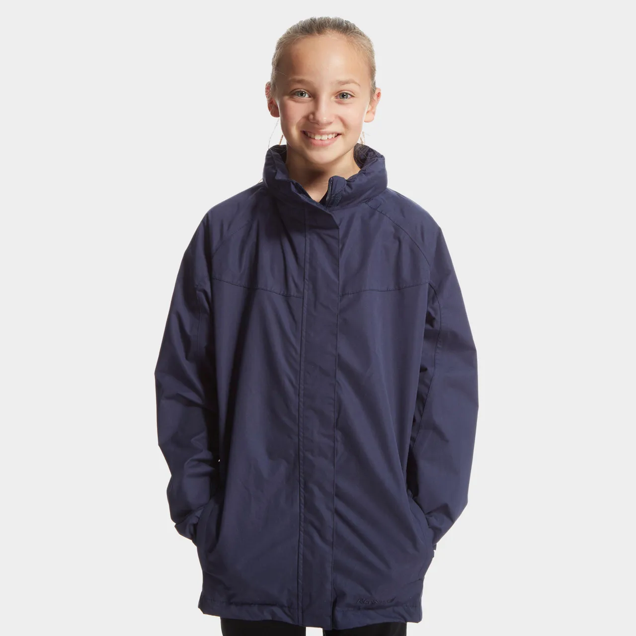 Kid's Waterproof Jacket, Navy