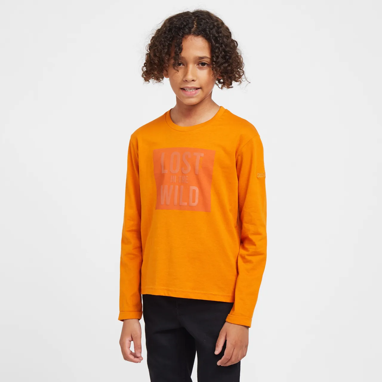 Kids' Wenbie III Long-Sleeved Top, Orange