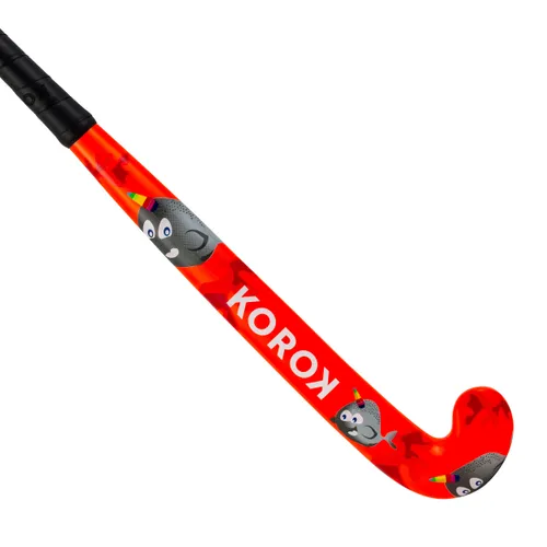 Kids' Wood Field Hockey Stick Fh100 - Narwhal
