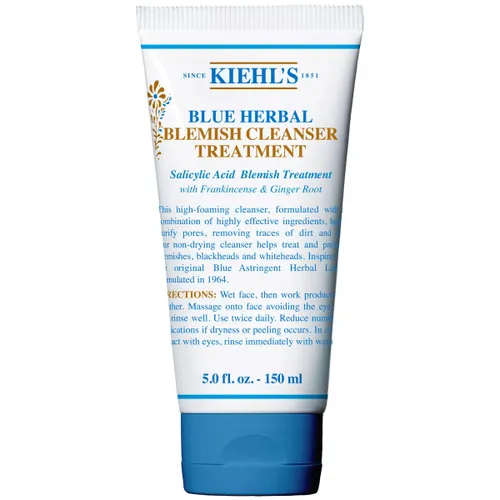 Kiehl's Blue Herbal Blemish Cleanser Treatment, 150ml - Unisex