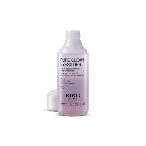 KIKO Milano Pure Clean Eyes & Lips | Two-phase makeup