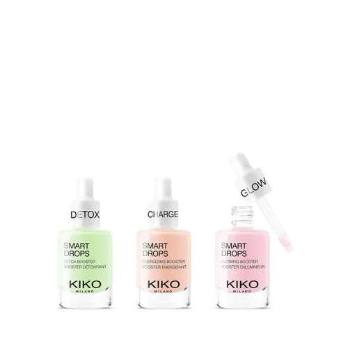 KIKO Milano Smart Glow Drops +Smart Detox Drops +Smart