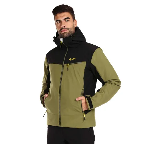 Kilpi Flip Ski Jacket: Green: M