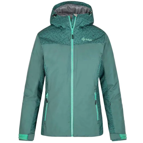 Kilpi Womens Flip Ski Jacket: Dark Green: 10