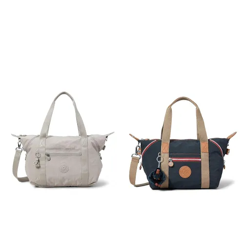 Kipling Tote Bag Grey Grey One Size + Handbags Bleu (True