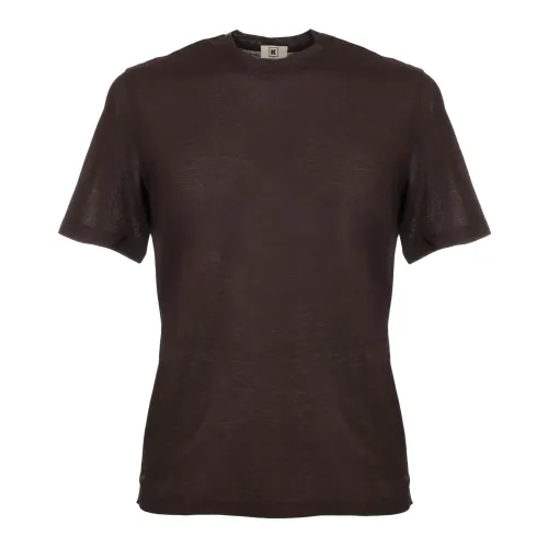 Kired , Artico T-Shirt - Brown ,Brown male, Sizes: