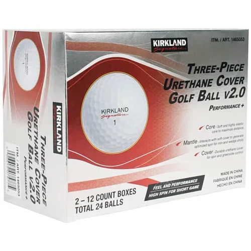 KIRKLAND SIGNATURE Three-Piece Urethane Cover Golf Ball