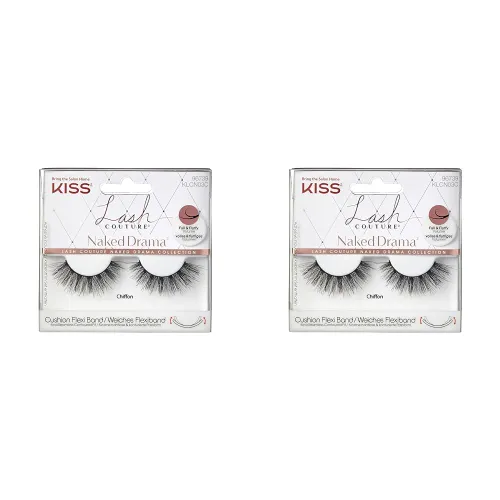 KISS Lash Couture Naked Drama Collection 1 Pair of False