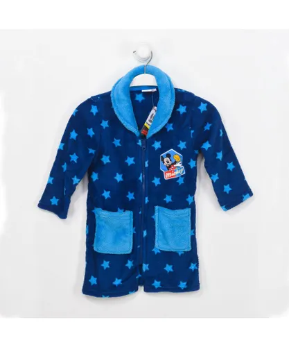 Kisses&Love Childrens Unisex Mickey Mouse Tundosada Children's Robe HU7379 - Blue