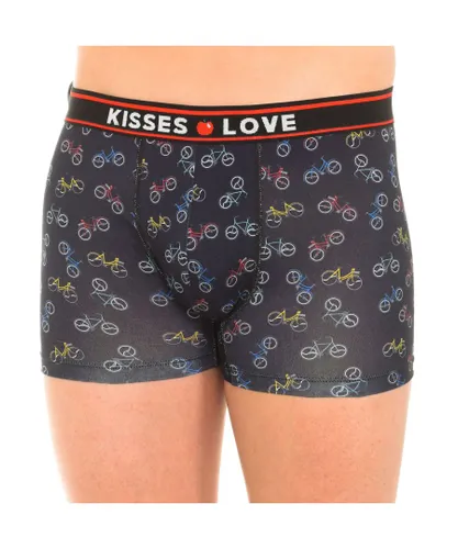 Kisses&Love Mens breathable fabric boxer Bicycle Model KL10005 - Multicolour