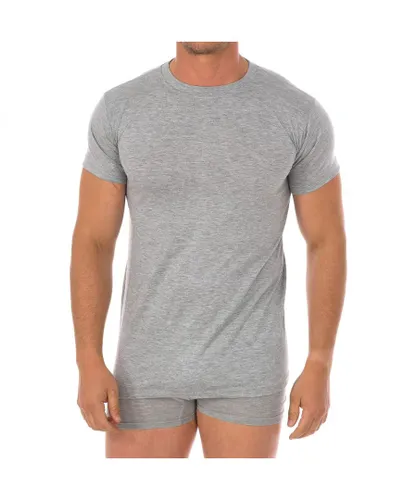 Kisses&Love Q-EN1003 Mens inner short sleeve t-shirt - Grey