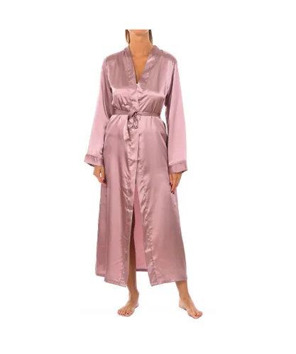 Kisses&Love Womens Cross 3/4 sleeve robe with drawstring closure 2116 woman - Multicolour