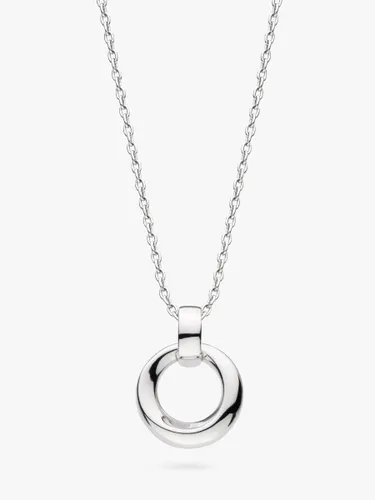 Kit Heath Bevel Cirque Pendant Necklace, Silver - Silver - Female