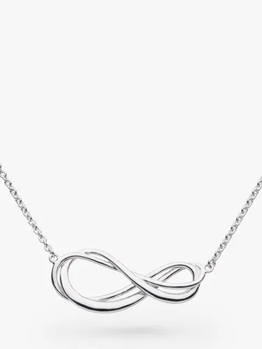 Kit Heath Infinity Pendant Necklace, Silver - Silver - Female