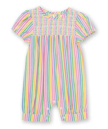 Kite Clothing Baby Girl Sweet Stripe Romper - Multicolour