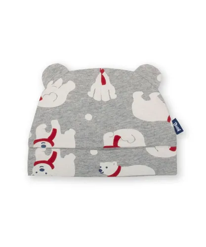 Kite Clothing Baby Unisex Polar Play Hat - Grey Cotton