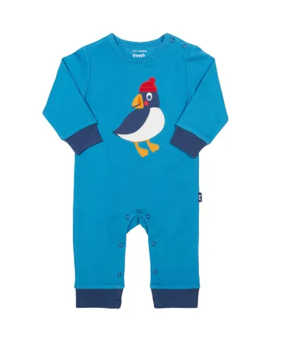 Kite Clothing Baby Unisex Puffling Romper - Blue cotton