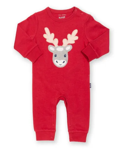 Kite Clothing Baby Unisex Reindeer Romper - Red