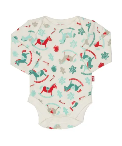 Kite Clothing Baby Unisex Rocking Horse Bodysuit - Multicolour Cotton