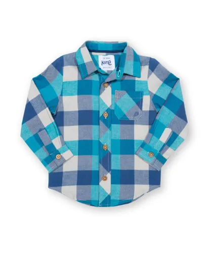 Kite Clothing Boys Check Shirt - Blue