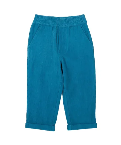 Kite Clothing Boys Cord Pull Ons - Blue Cotton