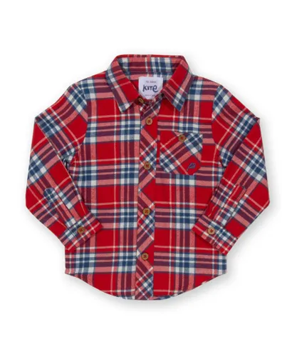 Kite Clothing Boys Plaid Shirt - Red