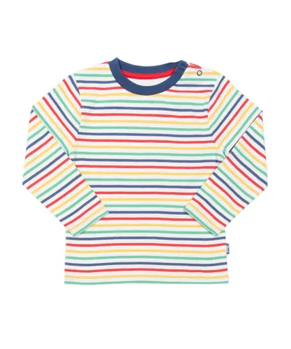 Kite Clothing Boys Stripy T-Shirt - Multicolour Cotton
