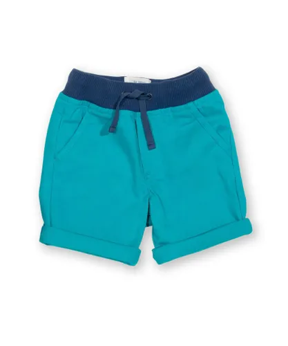 Kite Clothing Boys Yacht Shorts Blue - Green Cotton