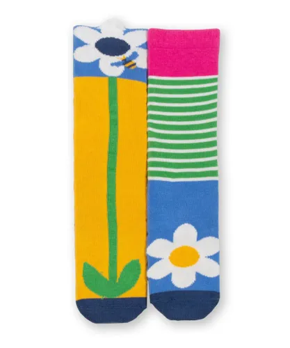 Kite Clothing Girls Bumble Blooms Socks - Multicolour Cotton