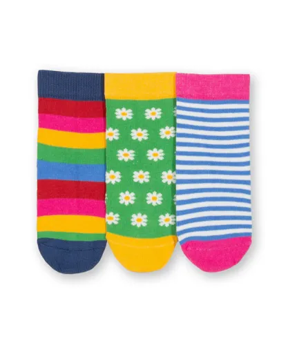 Kite Clothing Girls Daisy Socks - Multicolour Cotton