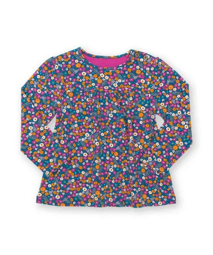 Kite Clothing Girls Faraway Ditsy Tunic - Multicolour Organic Cotton