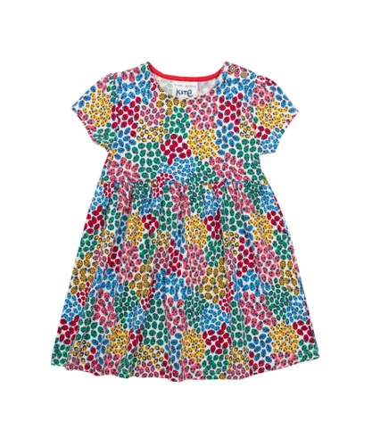 Kite Clothing Girls Ladybird Ditsy Dress - Multicolour Cotton