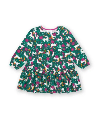 Kite Clothing Girls Magical Forest Dress - Multicolour