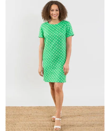 Kite Clothing Womens Kingston Dress - Green Cotton