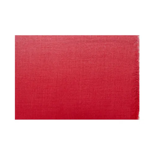 Kiton , Luxury Wool Cashmere Silk Scarf ,Red female, Sizes: ONE