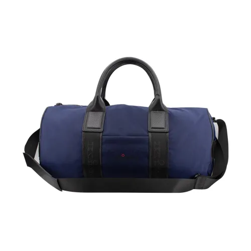 Kiton , Men`s Bags Bucket Bag Backpack Blue Aw23 ,Blue male, Sizes: ONE SIZE